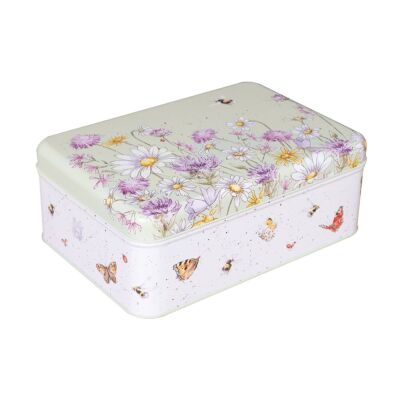 Wrendale Designs Biene und Schmetterling rechteckige Aufbewahrungs- und Lebensmitteldose Wohndeko