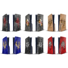 EA BIOWARE DRAGON AGE HERALDRY VINYL SKIN DECAL FOR SONY PS5 SLIM DISC CONSOLE