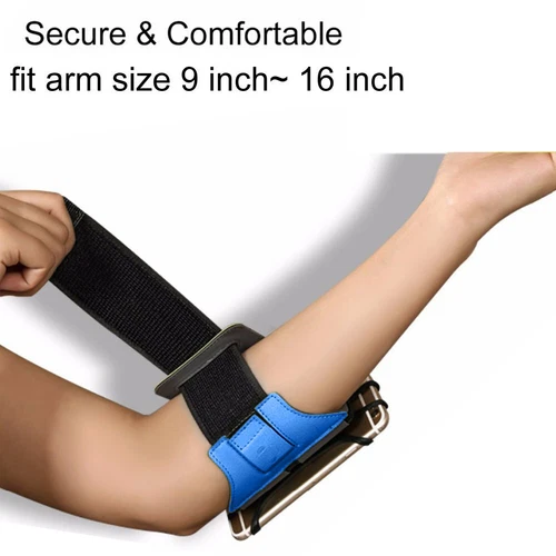 Porte-bracelet de sport pour téléphone portable course jogging entraînement gymnastique vélo iPhone Galaxy - Photo 4 sur 7