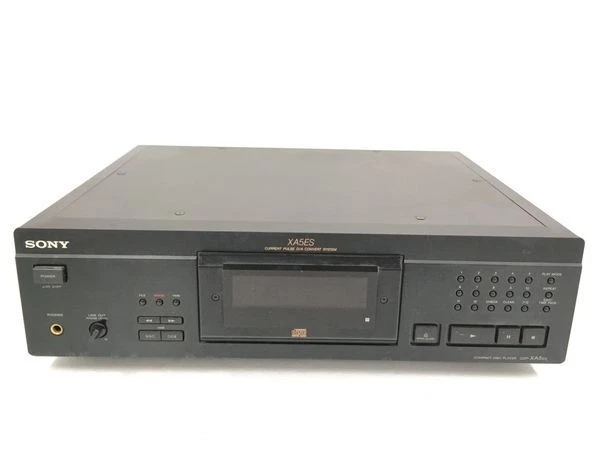 SONY CDP-XA5ES CD Player Audio Operation confirmed with remote control Used JP