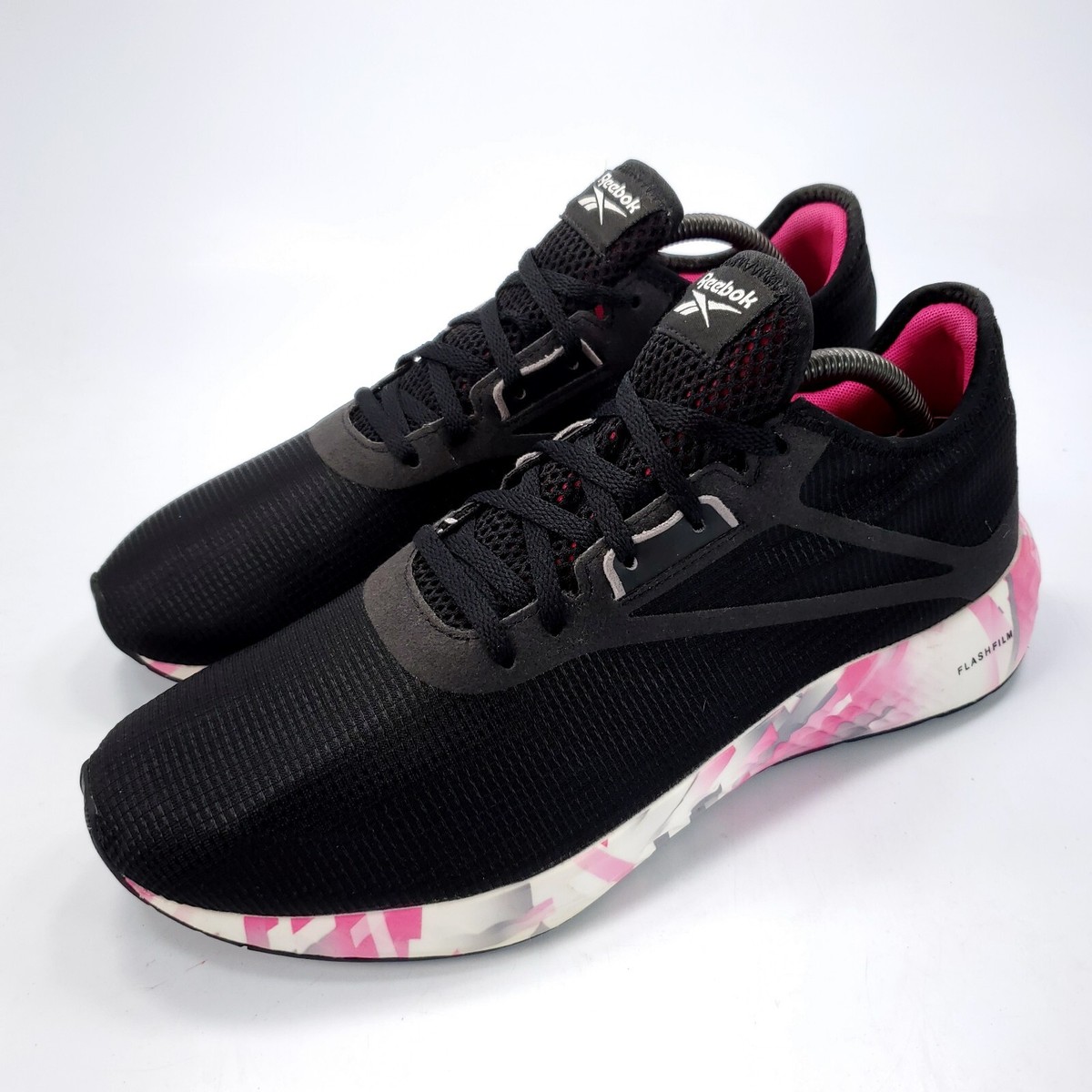 Athletic Shoes Reebok Flashfilm Trainer Maroon Adidas Dropset