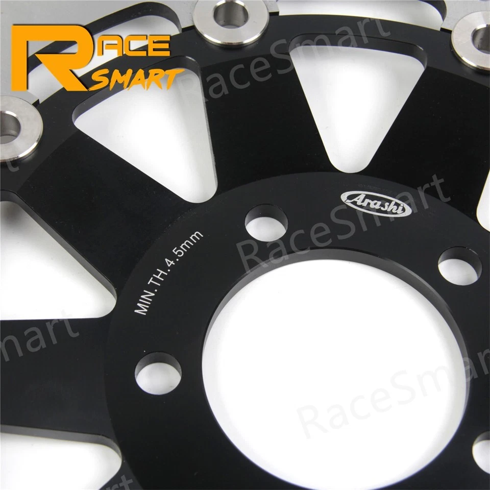 Rotor de disco de freno delantero de una pieza para Kawasaki W650 1999 - 2006 W800 2011 - 2018 Foto 4 de 4
