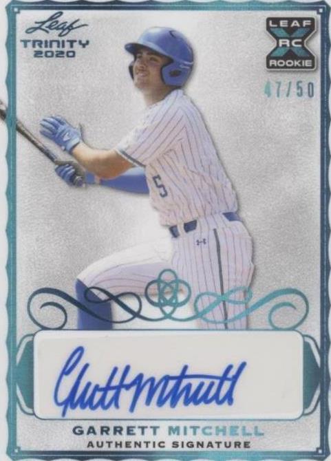 2020 Leaf Trinity - Garrett Mitchell #A-GM1 - 1 of 1