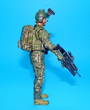 1:18 BBI Elite Force U.S Army Ranger Special Operation Unit Figure w/ Backpack