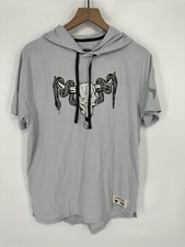 Under Armour Project Rock Sleeveless Hoodie Heather Grey Size Medium