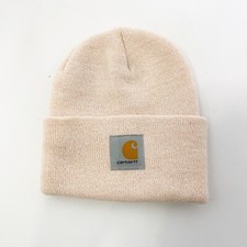AUTHENTIC Carhartt Knit Cuffed Beanie Acrylic Watch Hat Winter Cap Ash Rose Pink