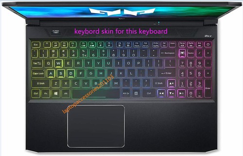 Keyboard Protector Skin for Acer Helios 300 PH315-52-53-54 N20C3 PH317-53-54 -55 - Picture 6 of 6