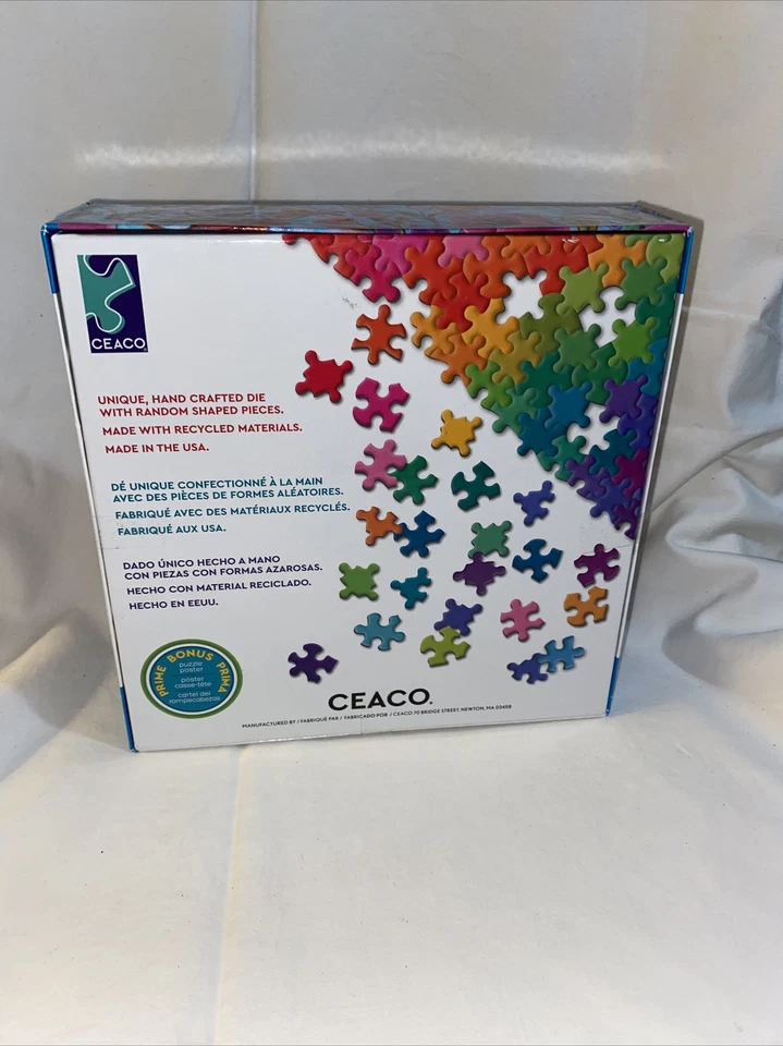 Ceaco Jigsaw Puzzle Peggy's Garden Colorful Conversation 1000pc SEALED - Image 2 of 2