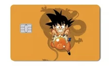 Dragon Ball Z Son Goku Credit Card Skin Decal Sticker