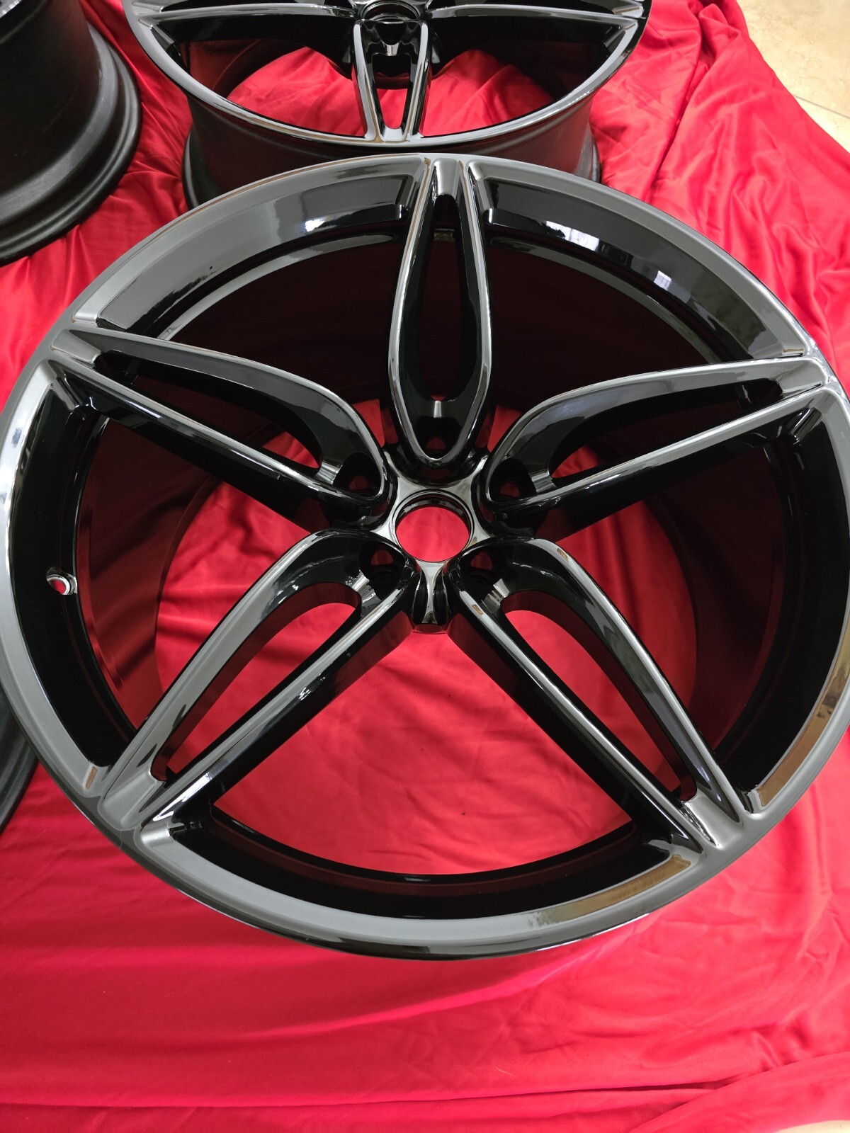 Mclaren 570 Rims/Wheels.  Freshly Powder Coated And Ceramic Coated 