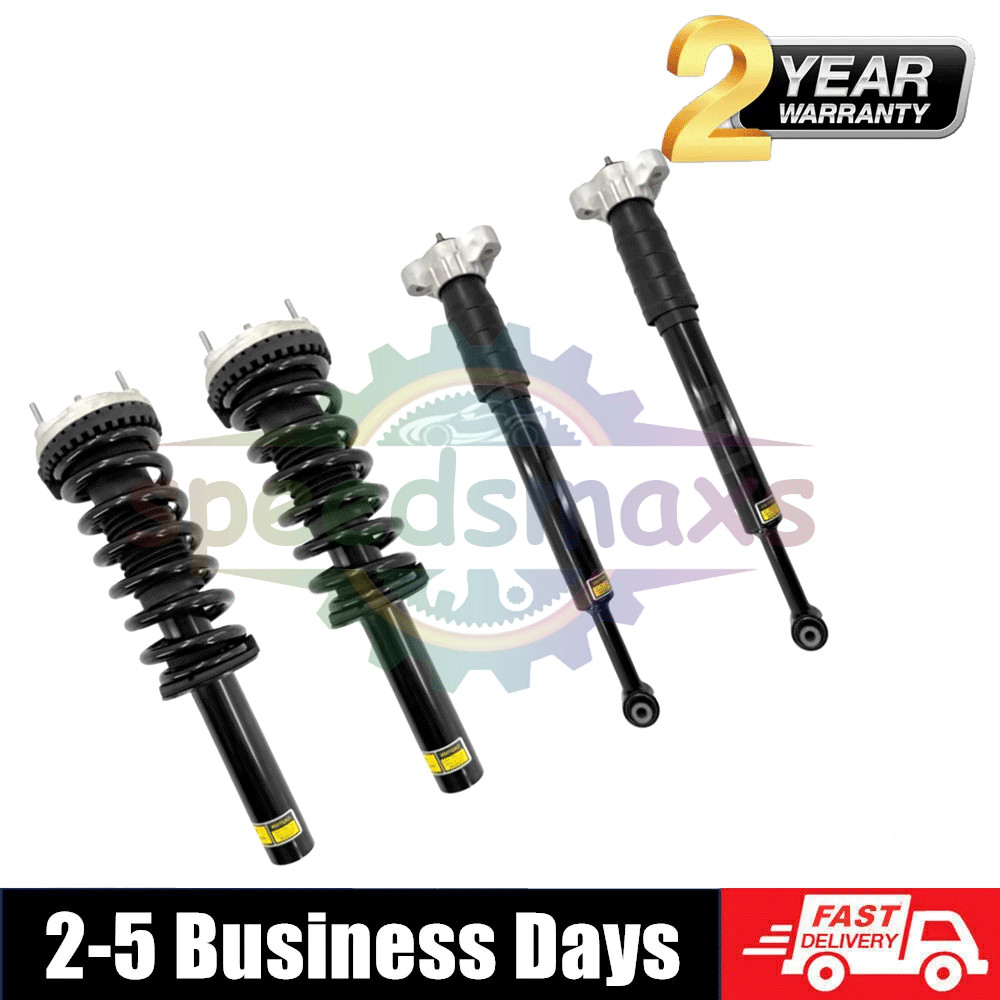 Front & Rear Shock Absorbers Struts Assys For Maserati Ghibli S Q4 AWD 2014-2019