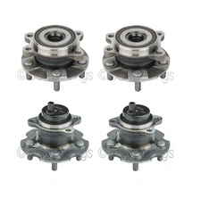 BCA Front Rear Wheel Bearing Hub Assemblies Kit For HS250h iM tC RAV4 Corolla iM
