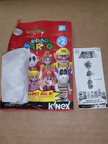 KNEX K'NEX Series 2 3 4 - MINIFIGURE WII NINTENDO SUPER MARIO BROS Donkey Yoshi - Picture 16 of 20