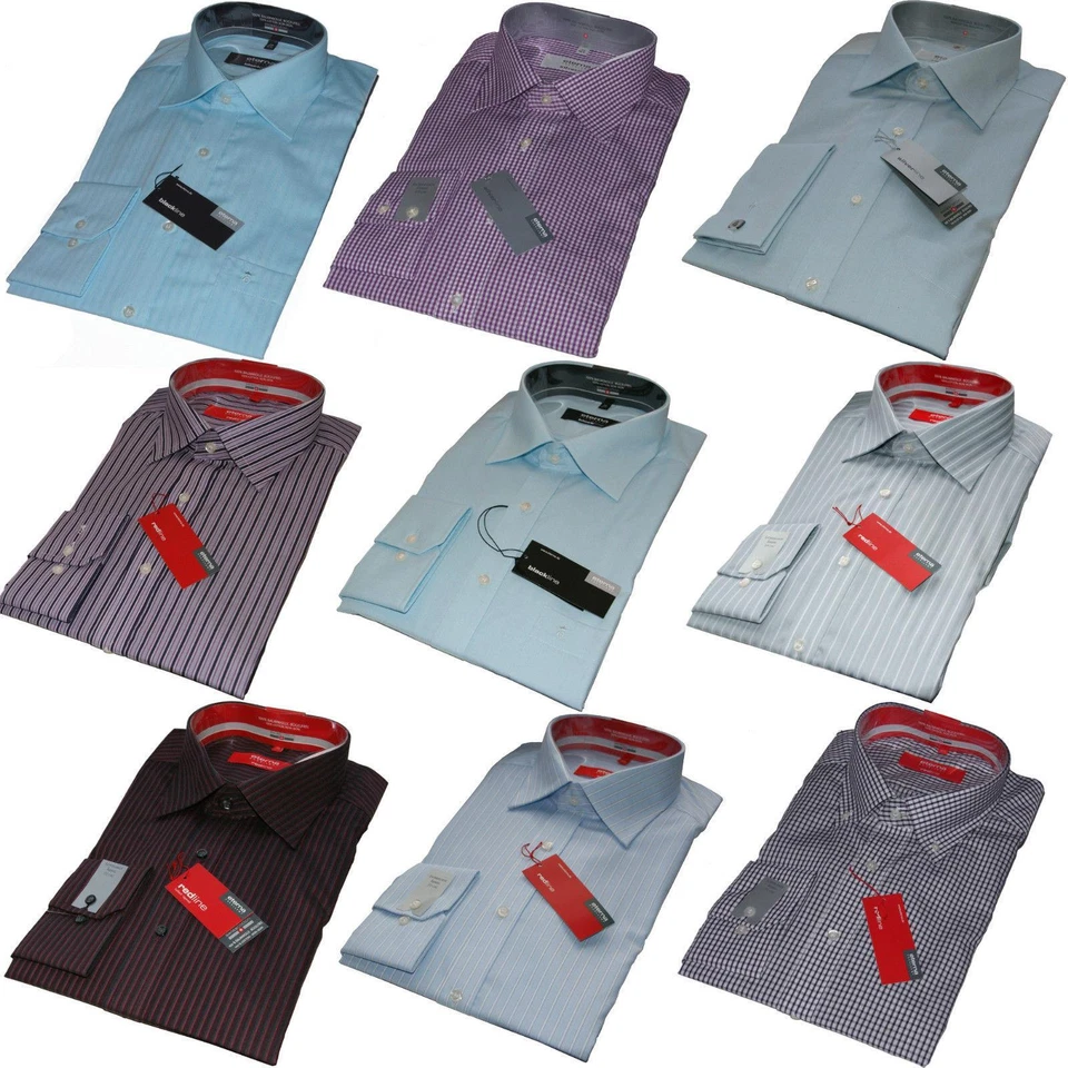 Hemd Eterna Herren Hemden 100% Baumwolle Klassisch Business Freizeit Langarm  - Bild 1 von 1