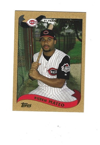 2002 Topps Gold #619 Ruben Mateo /2002 CINCINNATI REDS - 第 1/2 張圖片