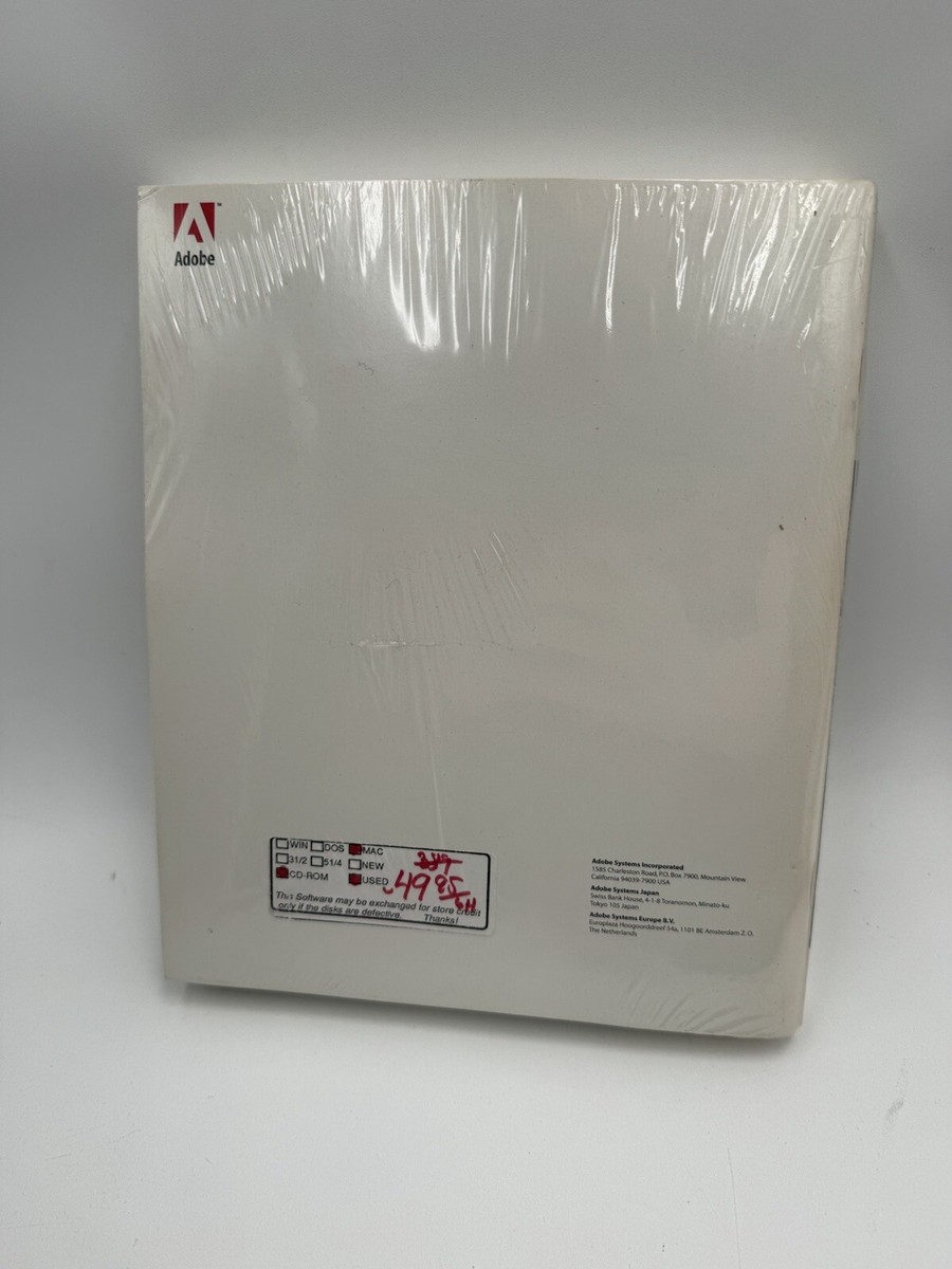 Vintage Adobe Illustrator 5.0 For Macintosh | eBay