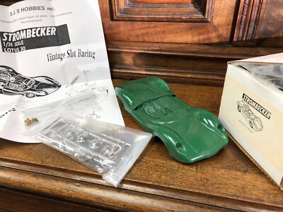 Vintage 1997 Original Box UNBUILT STROMBECKER LOTUS 30 ~ 1/24 SLOT CAR KIT Green