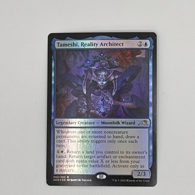 Tameshi, Reality Architect Magic The Gathering Foil NEO