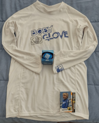 Body Glove Rash Guard Youth 14 UVA Sun Protection FREE WABOBA Surf Beach NWT