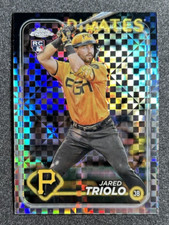 Jared Triolo Rookie 2024 Topps Chrome X Fractor #79 Pittsburgh Pirates RC