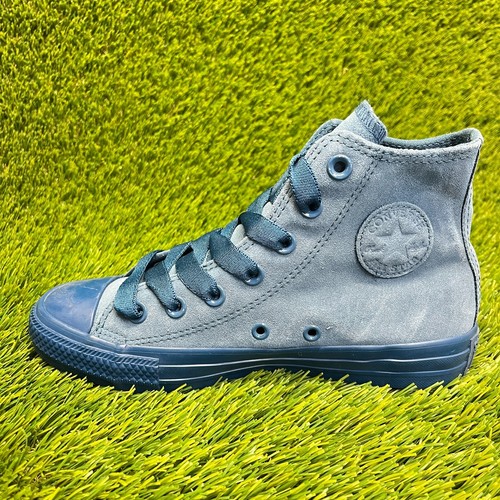 Converse Chuck Taylor All Star Hi Womens Size 5.5 Blue Athletic Shoes Sneakers - Picture 2 of 10