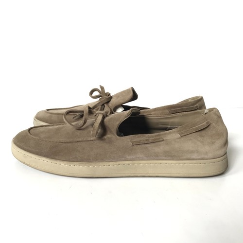Officine Creative Suede Loafers Shoes Mens 46 US 13 Tan Suede Low Top Drivers - Picture 5 of 10