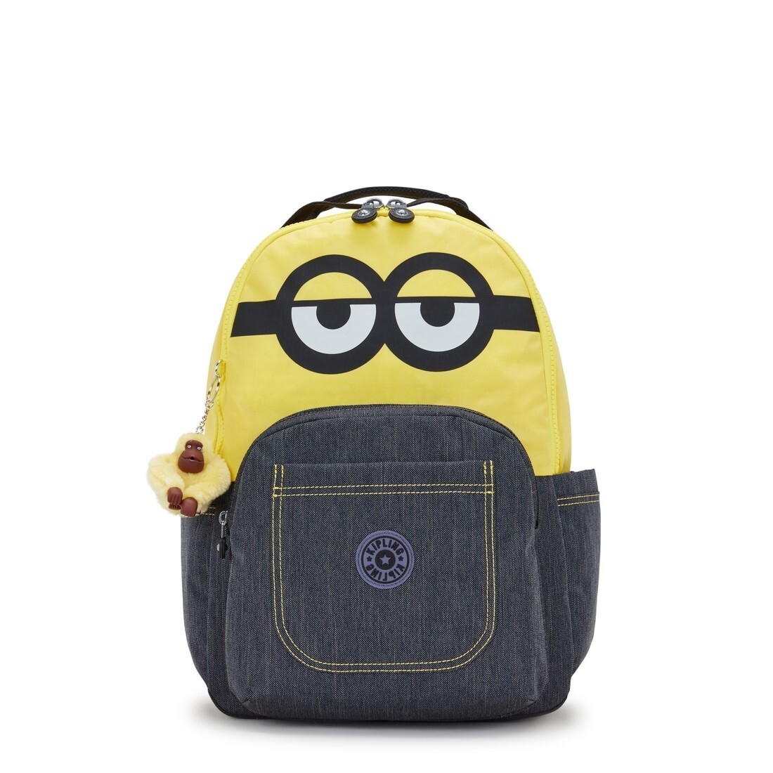 Kipling x Minions ソウル　ミニオン　リュック Kipling Backpack SEOUL(Minion Jeans Bl) Kipling x Minions