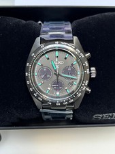 Seiko Prospex Black NIGHT VISION Speedtimer SSC917 Solar Chronograph Men's Watch 3
