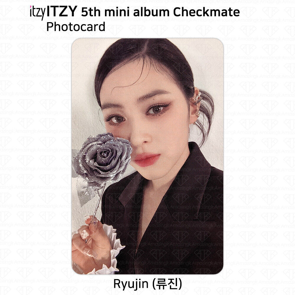 US] ITZY CHECKMATE ALBUM [RYUJIN] OFFICIAL PHOTOCARD / SPECIAL