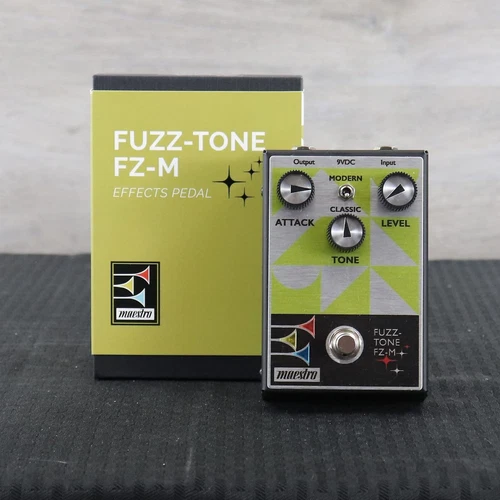 Maestro Fuzz-Tone FZ-M Yellow Graphic