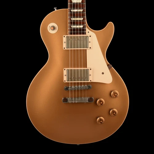 Pre Owned 2012 Gibson Custom Shop ‘57 Les Paul Reissue Aged Gold Top With OHSC