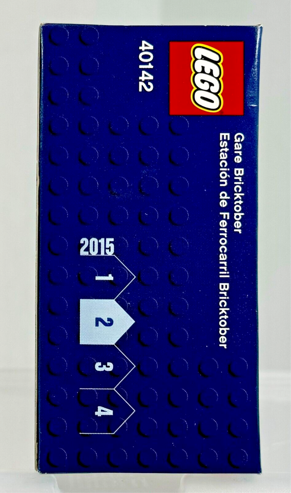 NEW RETIRED Lego (40142) Bricktober Train Station (2015 Toys "R" Us