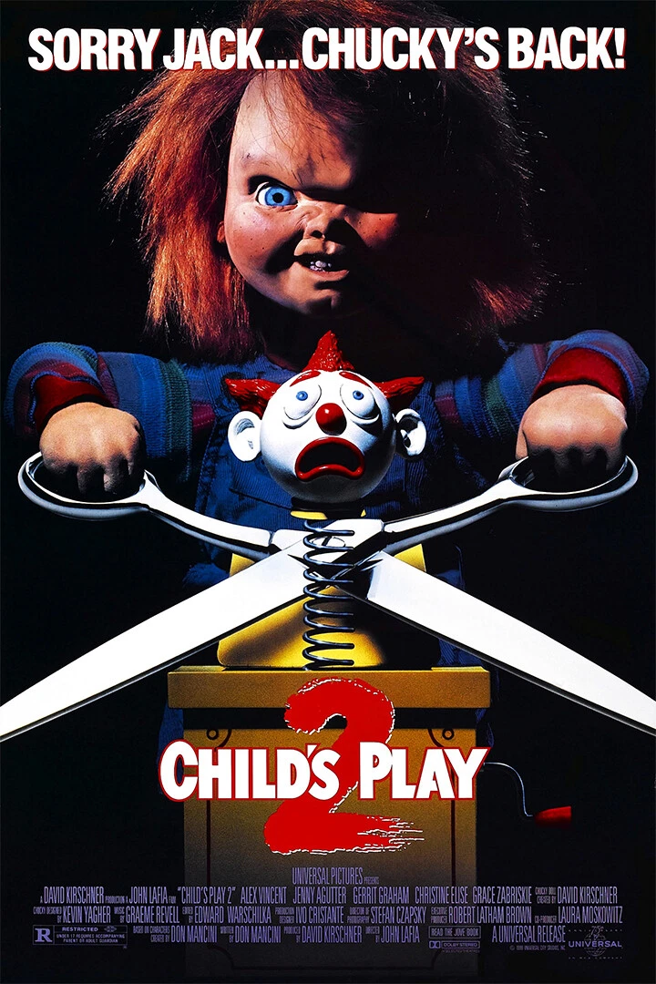 Child's Play 2 Chucky Doll Horror Movie Print Hot New Wall Art - POSTER  20x30 | eBay