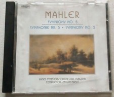 Symphony No 5 Mahler CD classical number Radio Symphony Orchestra Ljubljana