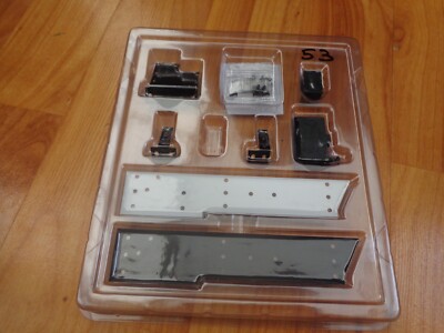 DEAGOSTINI BUILD THE C57 STEAM LOCOMOTIVE ISSUE #53 RUNNING BOARD BASE +SUPPORTS