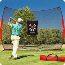 Golf Practice Net Golf Hitting Net Backyard Driving Net Indoor/Outdoor 12X10FT