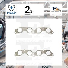 2x ORIGINAL® Fa1 Dichtung, Abgaskrümmer für Toyota COROLLA Stufenheck YARIS