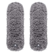 Lint Free Microfiber Duster Refills Washable for Household Cleaning 2 Pack