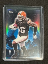 2024 Topps Midnight - Josh Cribbs Blue /25 #23