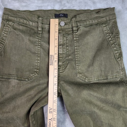J Crew Pants Womens 30 Green Utility Cargo Outdoors Lagenlook Peasant Gorpcore - Picture 10 of 11