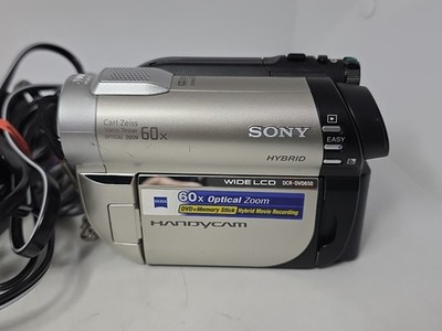 Sony Hybrid 60x Zeiss Optical Zoom Handycam DCR-650 With dvd-rw