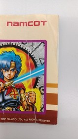 Famicom Software Model Time Space Hero Debias Namco FJc38