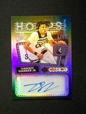 2025-26 Topps NBA Hoops Terrence Shannon Jr. Auto Hoops Signs Rainbow