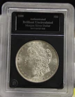 1880 S US Morgan Dollar $1 BU Unc Bradford Slab
