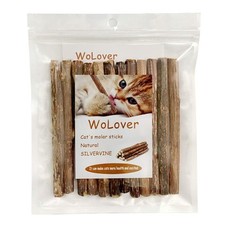 Wolover Silvervine Sticks For Cats, Natural Catnip Matatabi Chew Stick