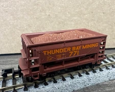 Atlas N Scale #32161 Ore Car with Load Thunder Bay Mining NIB