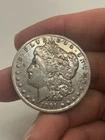 1891-CC $1 Morgan Silver Dollar Rare Key Date Carson City F Fine Details Cleaned