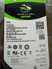 Seagate BarraCuda 4TB Internal 3.5" ST4000DM004 HDD