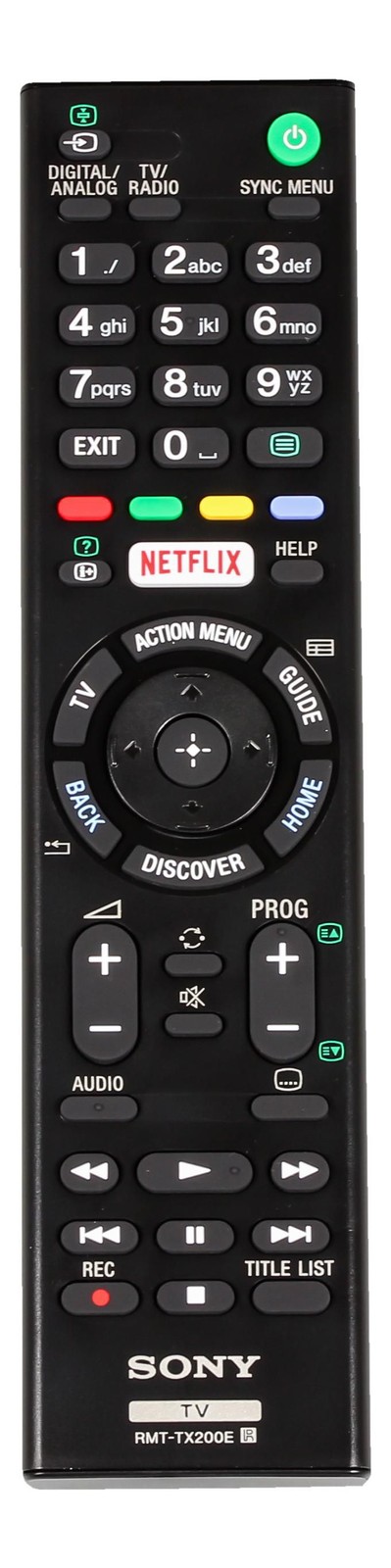 Sony 149316111 Remote Control Commander RMT-TX200E
