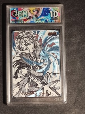 MINATO NAMIKAZE - NARUTO - GRADED CARD 10 - NO PSA BGS - GEM MINT